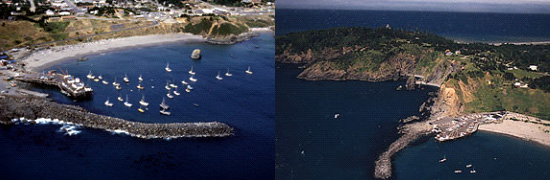 Port Orford Aerial View