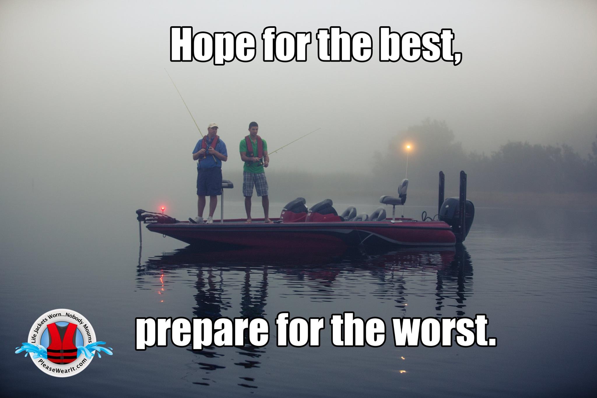 Hope for the best, prepare for the worst. Hope for the best, prepare for the worst.