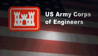 Rotating gif featuring images from 'Work for USACE' video