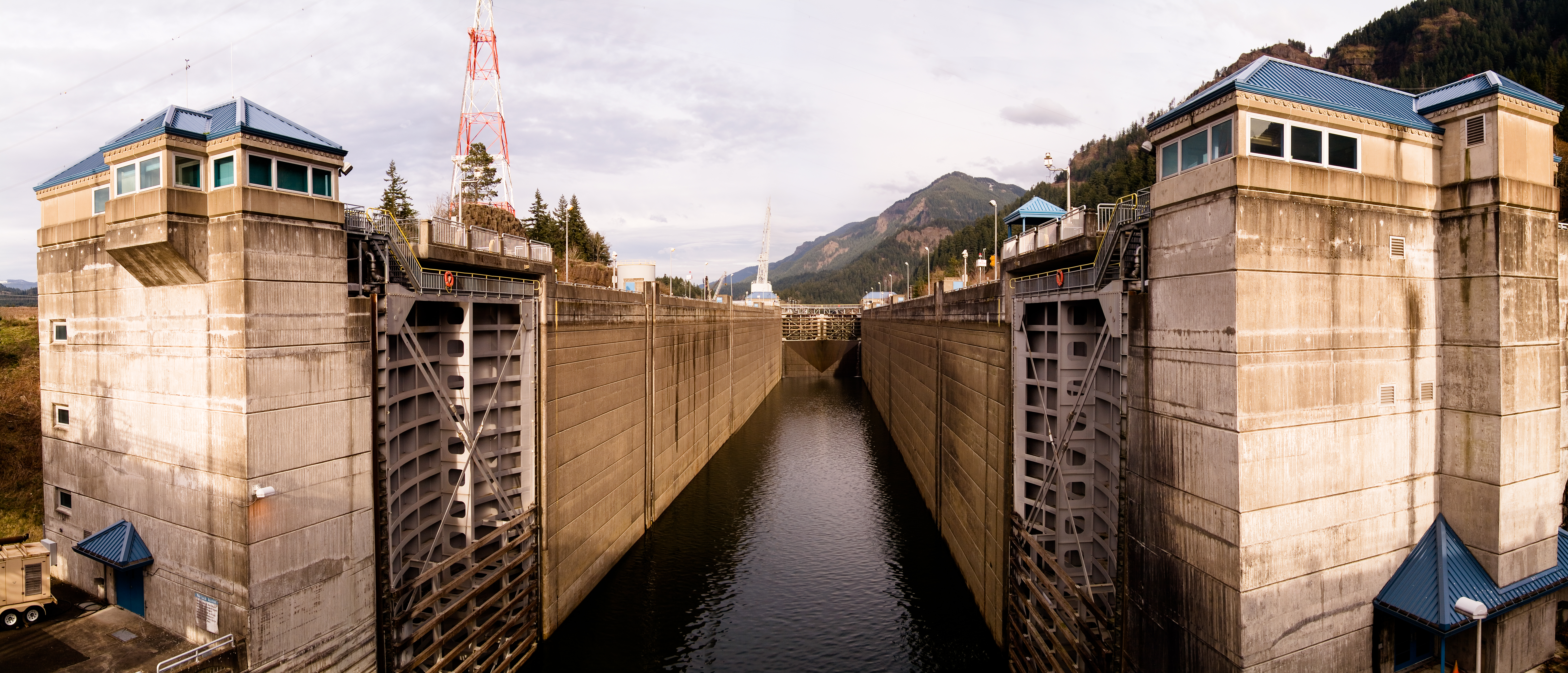 Navigation lock at Bonneville Dam