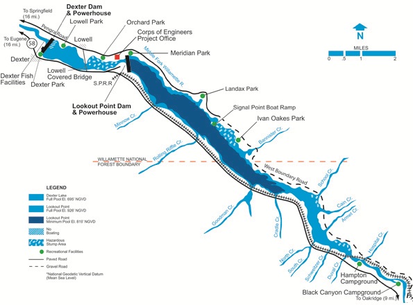 Lookout Point map