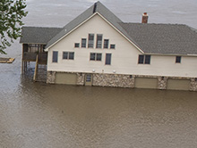 During the flood