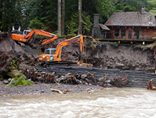 Shows actions "after" the flood event